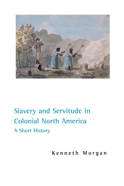 Book cover image for Slavery and Servitude in Colonial North America ISBN: 9780814756690