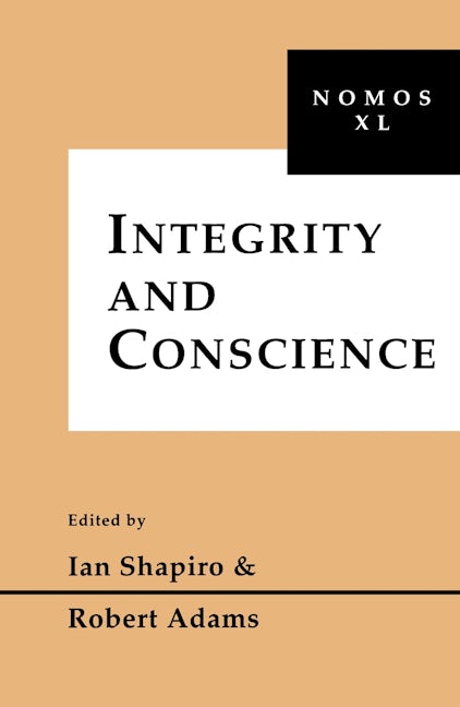 Book cover image for Integrity and Conscience ISBN: 9780814780978