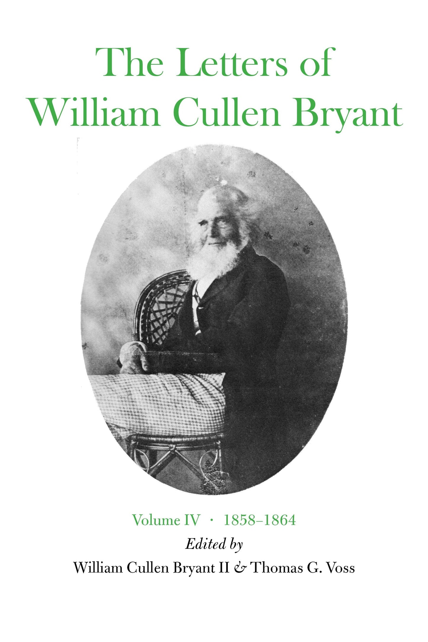 Book cover image for The Letters of William Cullen Bryant ISBN: 9780823209941