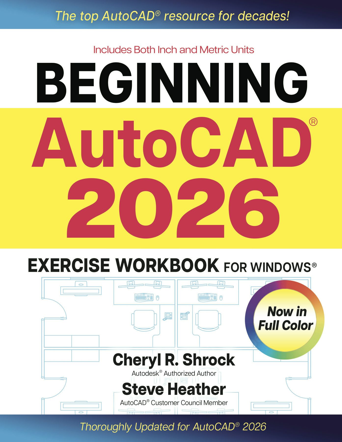 Book cover image for Beginning AutoCAD® 2026 Exercise Workbook ISBN: 9780831137007