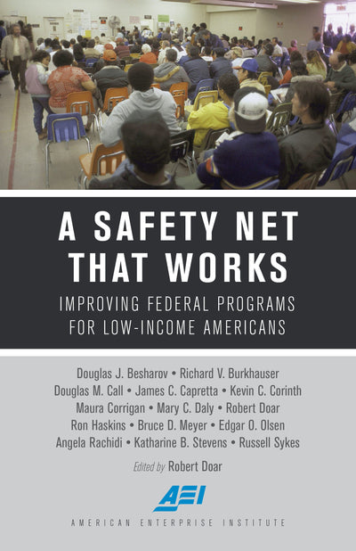 Cover image for A Safety Net That Works, isbn: 9780844750057