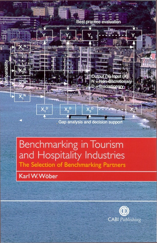 Book cover image for Benchmarking in Tourism and Hospitality Industries ISBN: 9780851995533