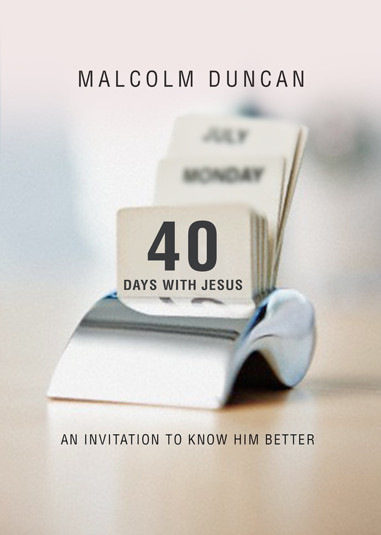 Cover image for 40 Days with Jesus ISBN 9780857216441