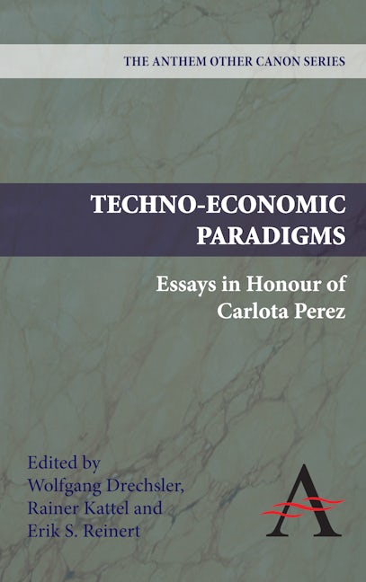 Book cover image for Techno-Economic Paradigms ISBN: 9780857283955