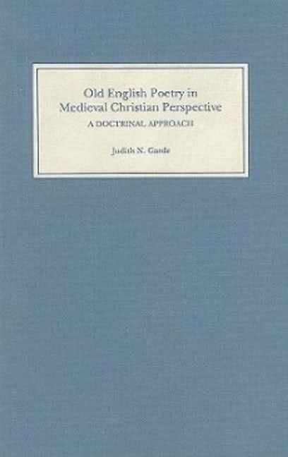 Book cover image for Old English Poetry in Medieval Christian Perspective ISBN: 9780859913072
