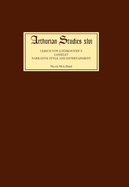 Book cover image for Ulrich von Zatzikhoven's Lanzelet ISBN: 9780859916028