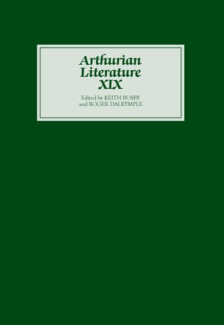 Book cover image for Arthurian Literature XIX ISBN: 9780859917452