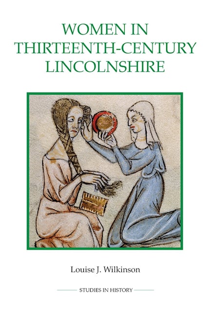 Book cover image for Women in Thirteenth-Century Lincolnshire ISBN: 9780861933341
