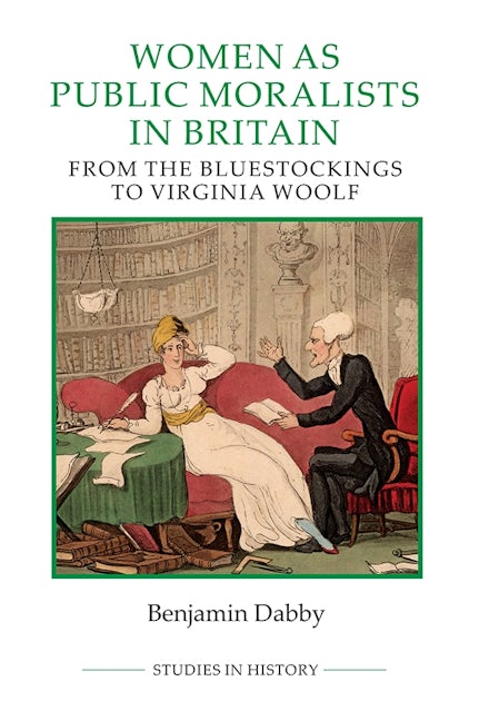 Book cover image for Women as Public Moralists in Britain ISBN: 9780861933433