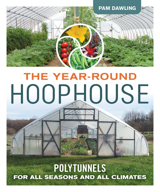 Book cover image for The Year-Round Hoophouse ISBN: 9780865718630
