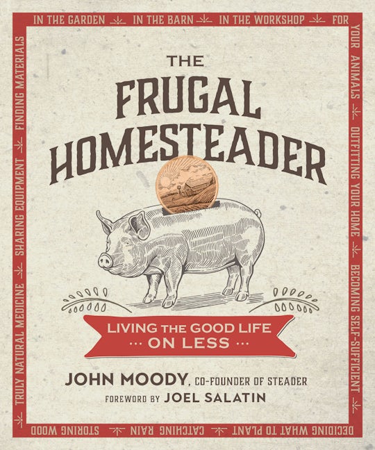 Book cover image for The Frugal Homesteader ISBN: 9780865718937
