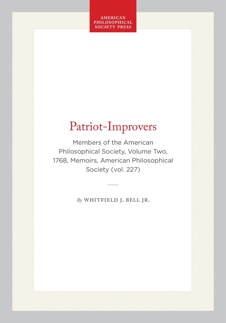 Cover image for Patriot-Improvers ISBN 9780871692276