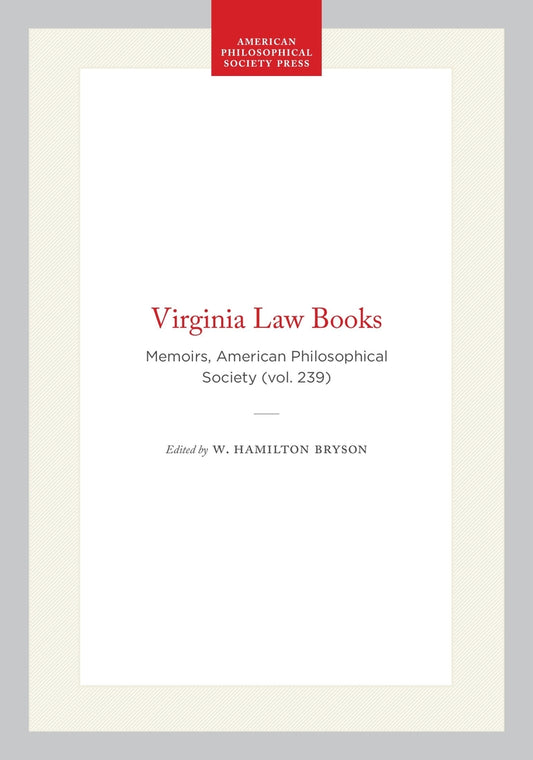 Virginia Law Books