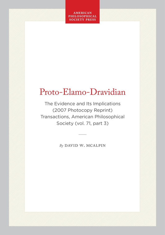 Proto-Elamo-Dravidian