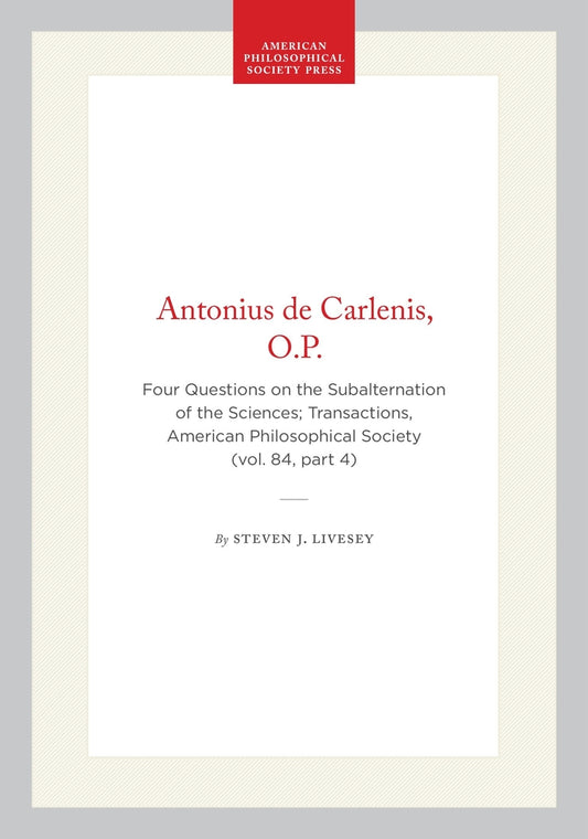 Antonius de Carlenis, O.P.