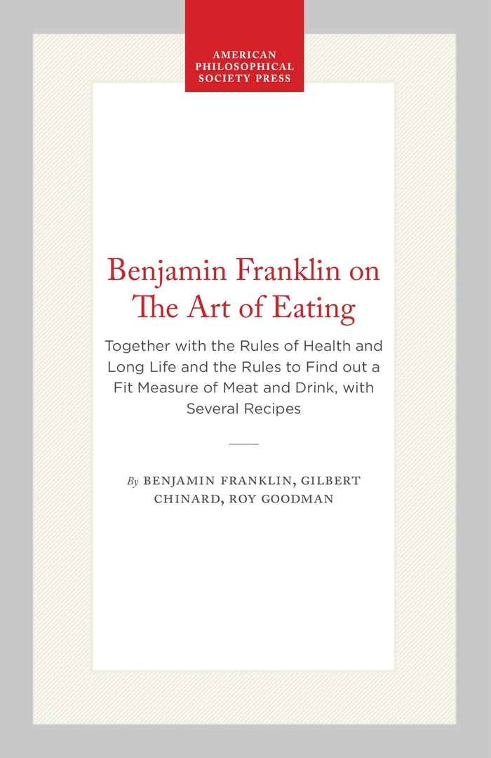 Cover image for Benjamin Franklin on The Art of Eating ISBN 9780871699855