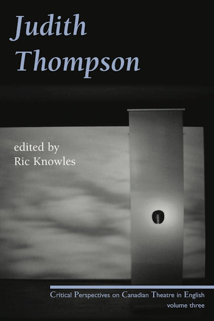 Book cover image for Judith Thompson ISBN: 9780887547966