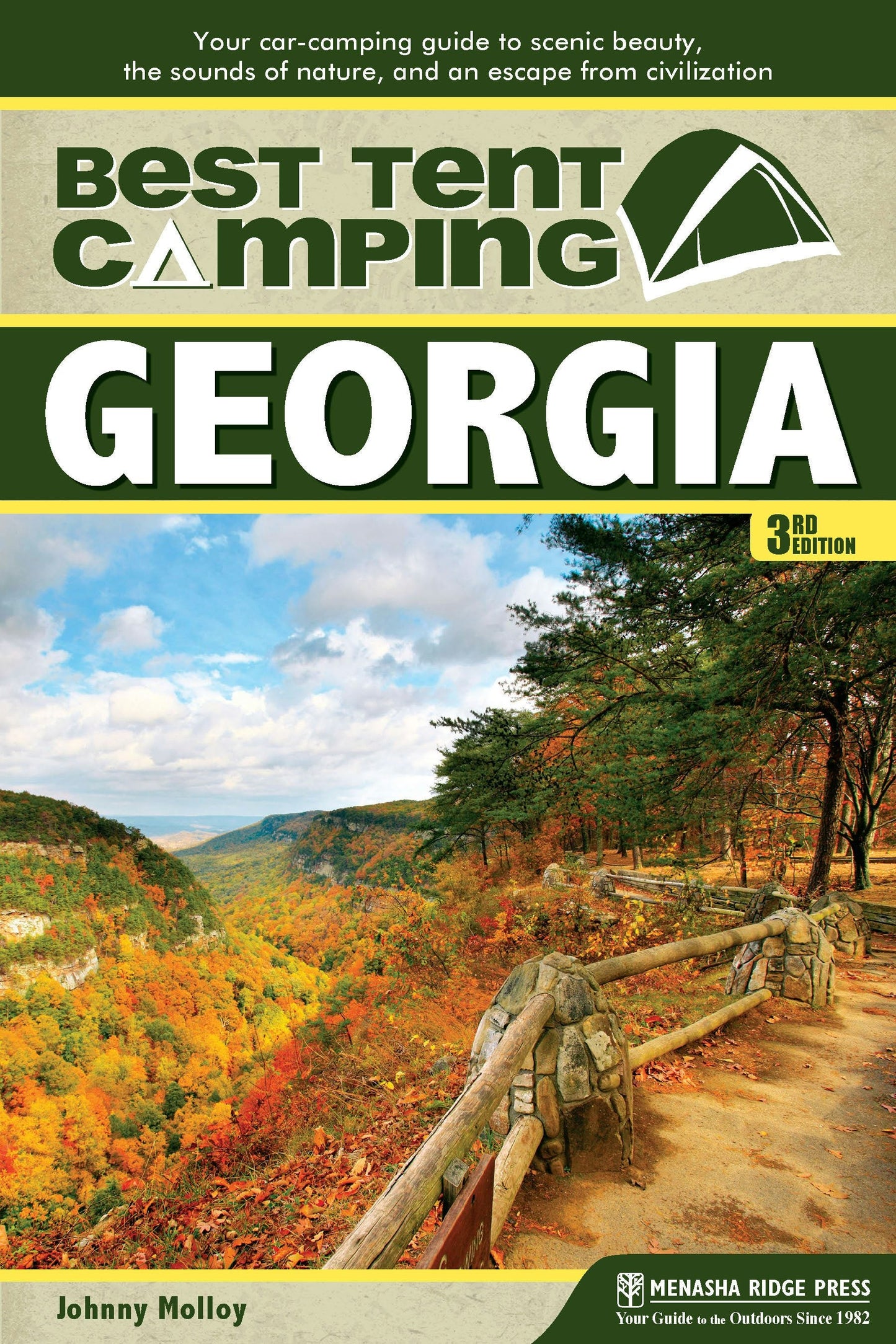 Book cover image for Best Tent Camping: Georgia ISBN: 9780897324984