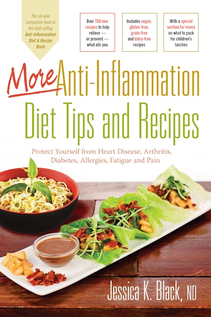 Book cover image for More Anti-Inflammation Diet Tips and Recipes ISBN: 9780897936217