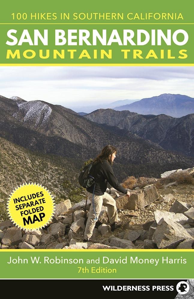 Book cover image for San Bernardino Mountain Trails ISBN: 9780899978079