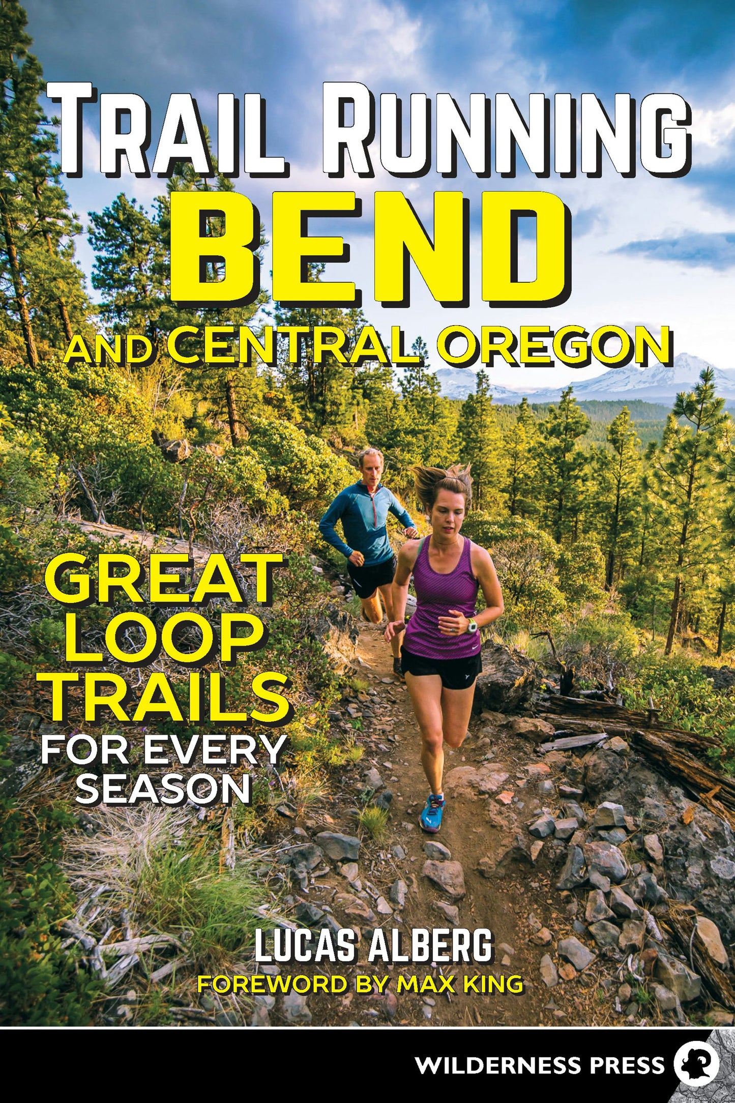 Book cover image for Trail Running Bend and Central Oregon ISBN: 9780899978246