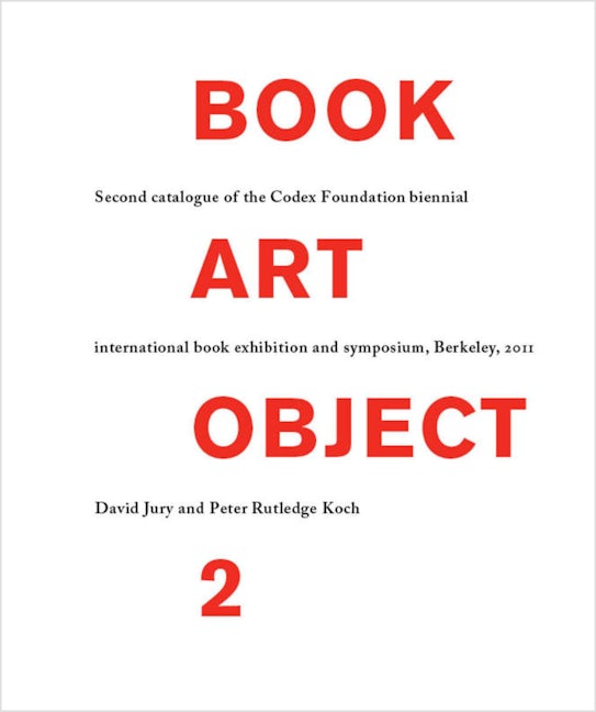 Book cover image for Book Art Object 2 ISBN: 9780911221503