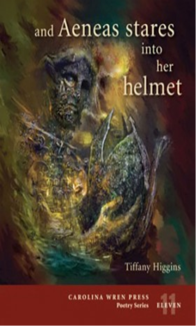 and Aeneas stares into her helmet