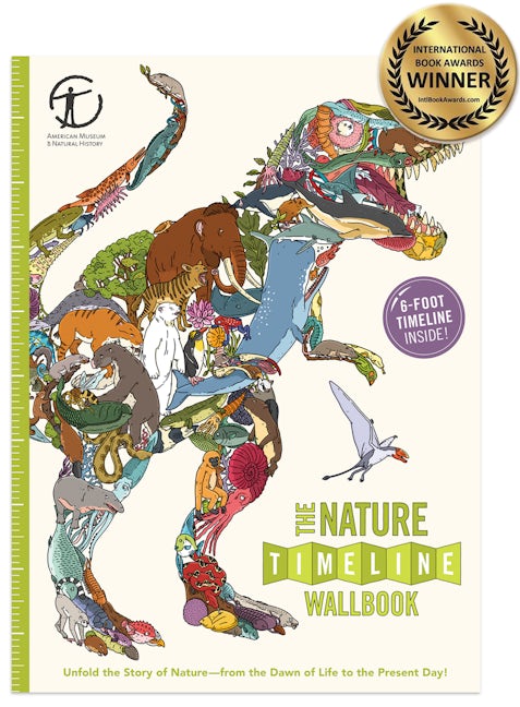 Book cover image for The Nature Timeline Wallbook ISBN: 9780993284731