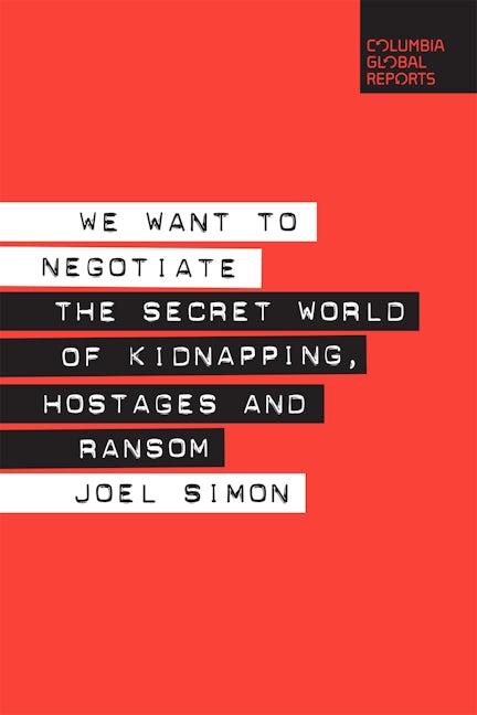 Book cover image for We Want to Negotiate ISBN: 9780999745427