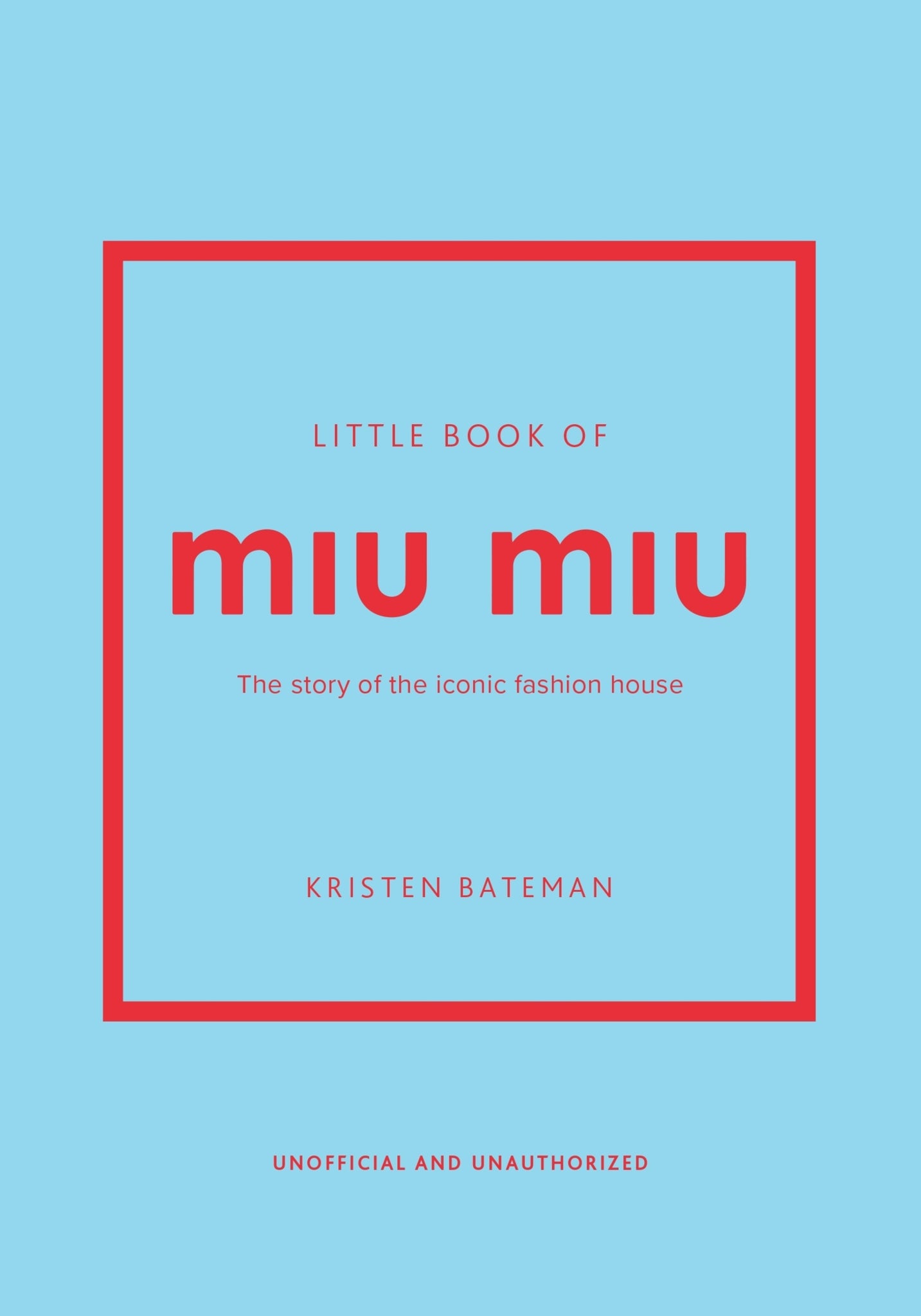 Cover image for Little Book of Miu Miu ISBN 9781035420612
