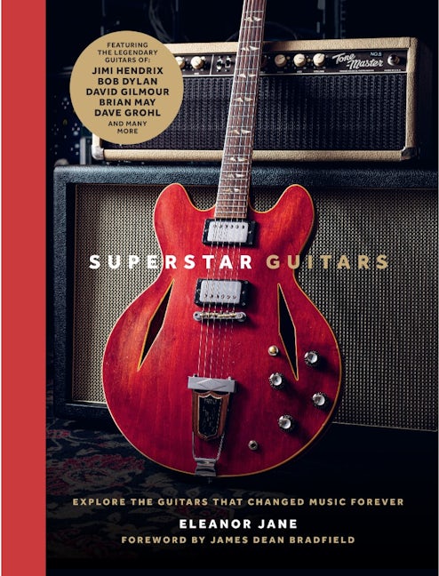 Book cover image for Superstar Guitars ISBN: 9781035421787