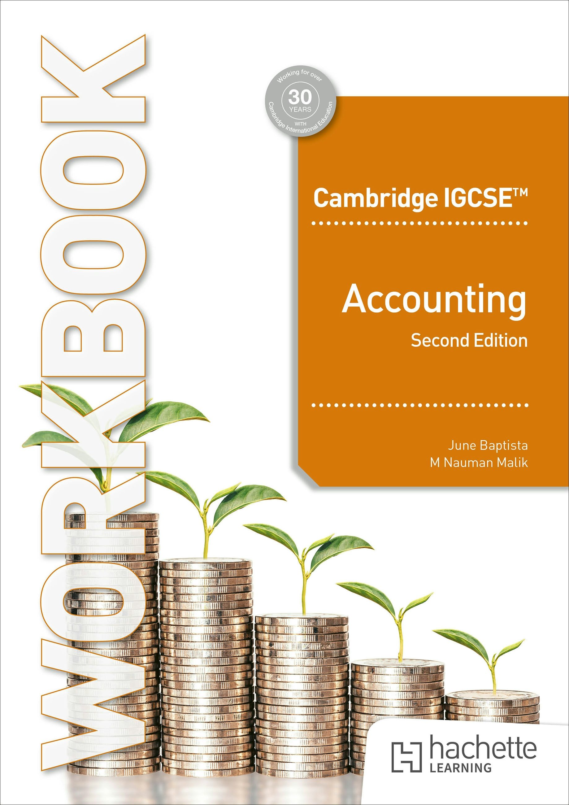 Book cover image for Cambridge IGCSE and O Level Accounting Workbook Second Edition ISBN: 9781036010638