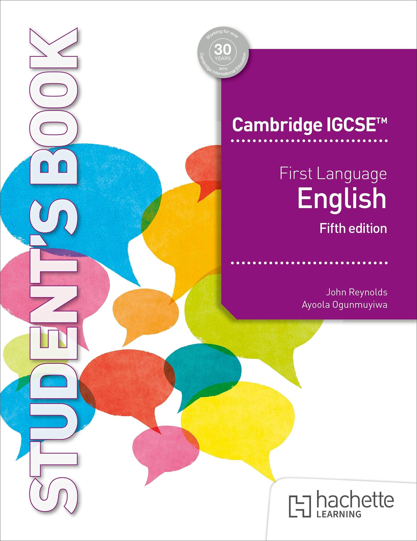 Book cover image for Cambridge IGCSE First Language English Fifth Edition ISBN: 9781036010768