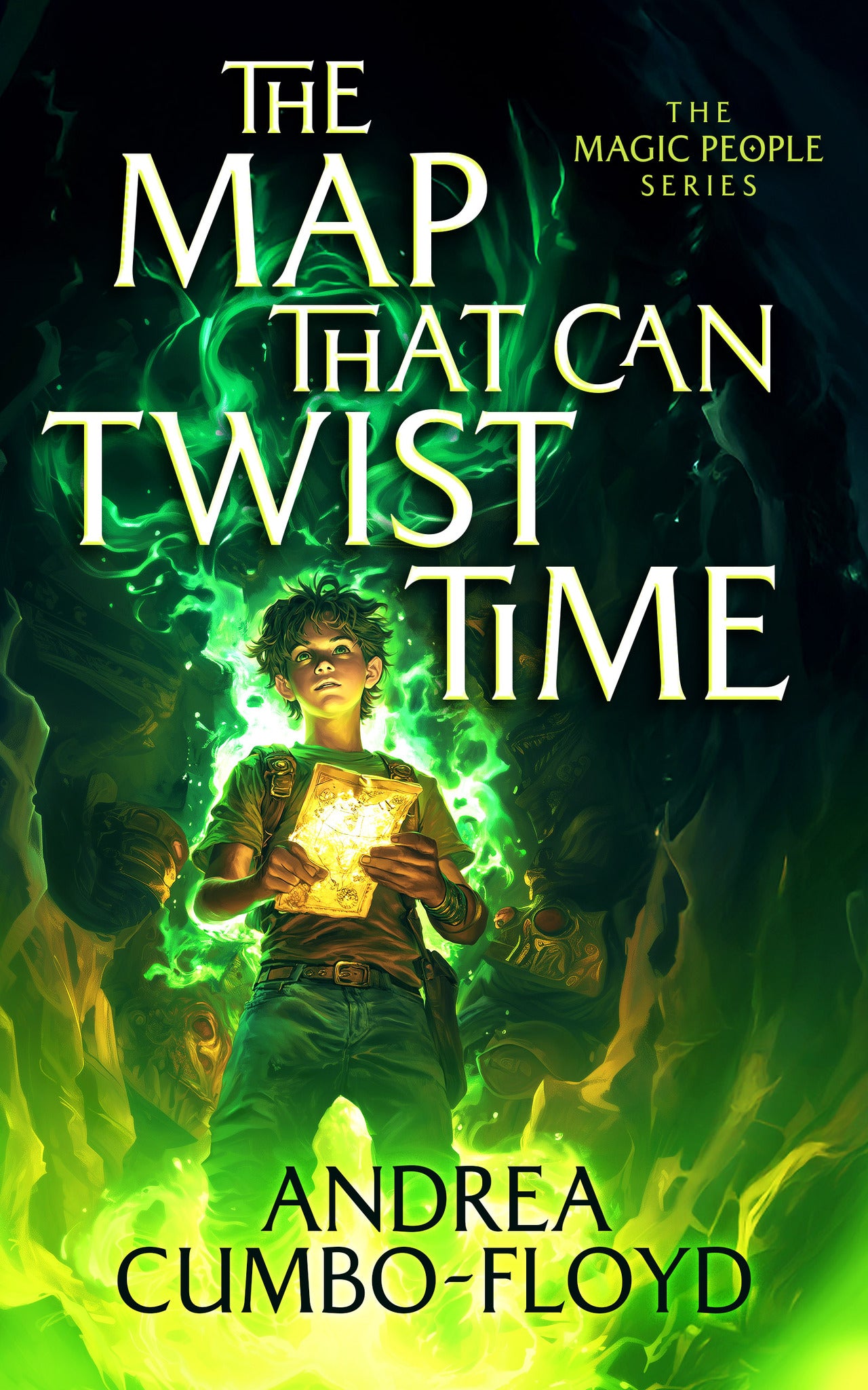 Cover image for The Map That Can Twist Time ISBN 9781036704094
