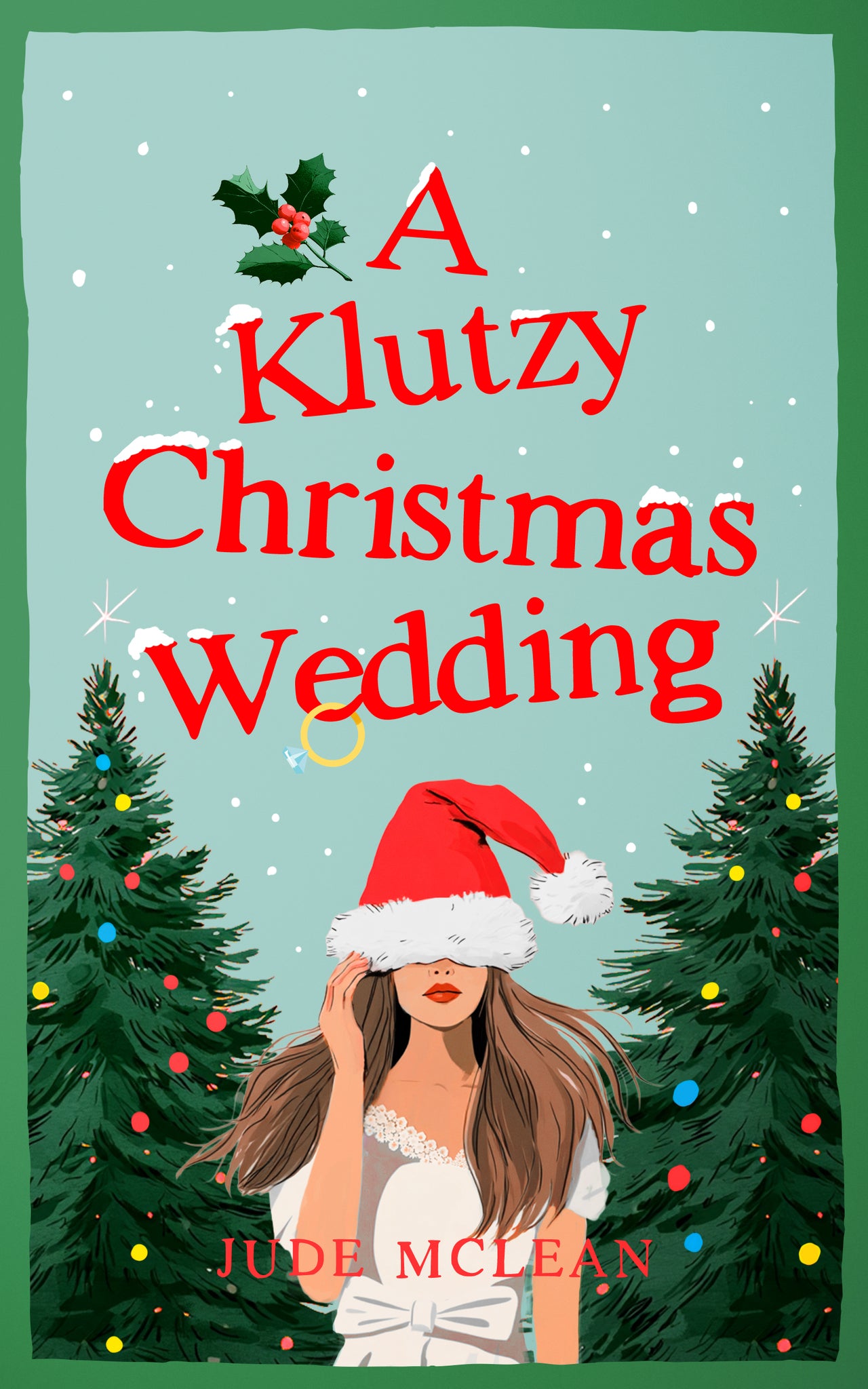 Cover image for A Klutzy Christmas Wedding ISBN 9781036750237