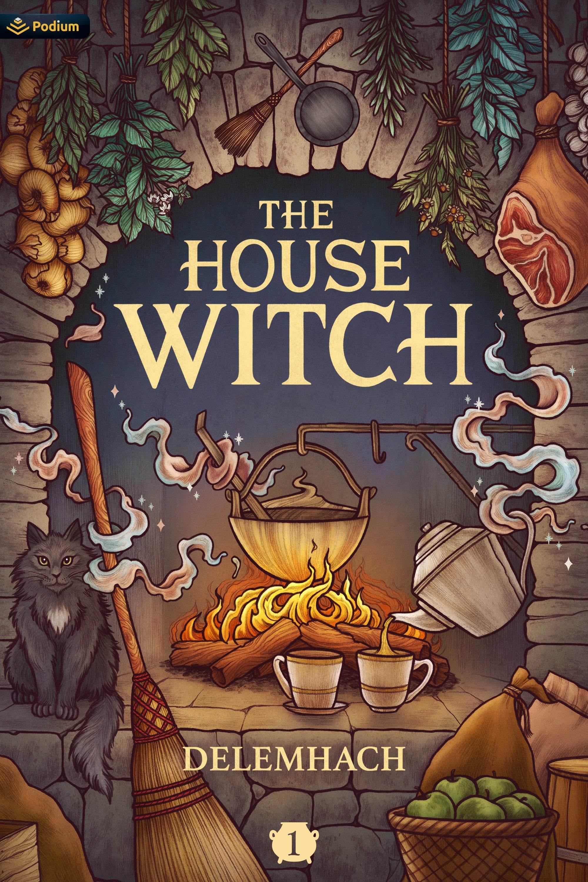 Book cover image for The House Witch ISBN: 9781039410251