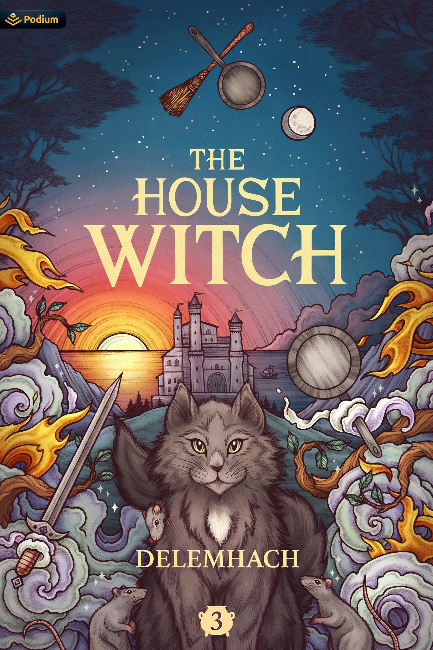 Book cover image for The House Witch 3 ISBN: 9781039421288