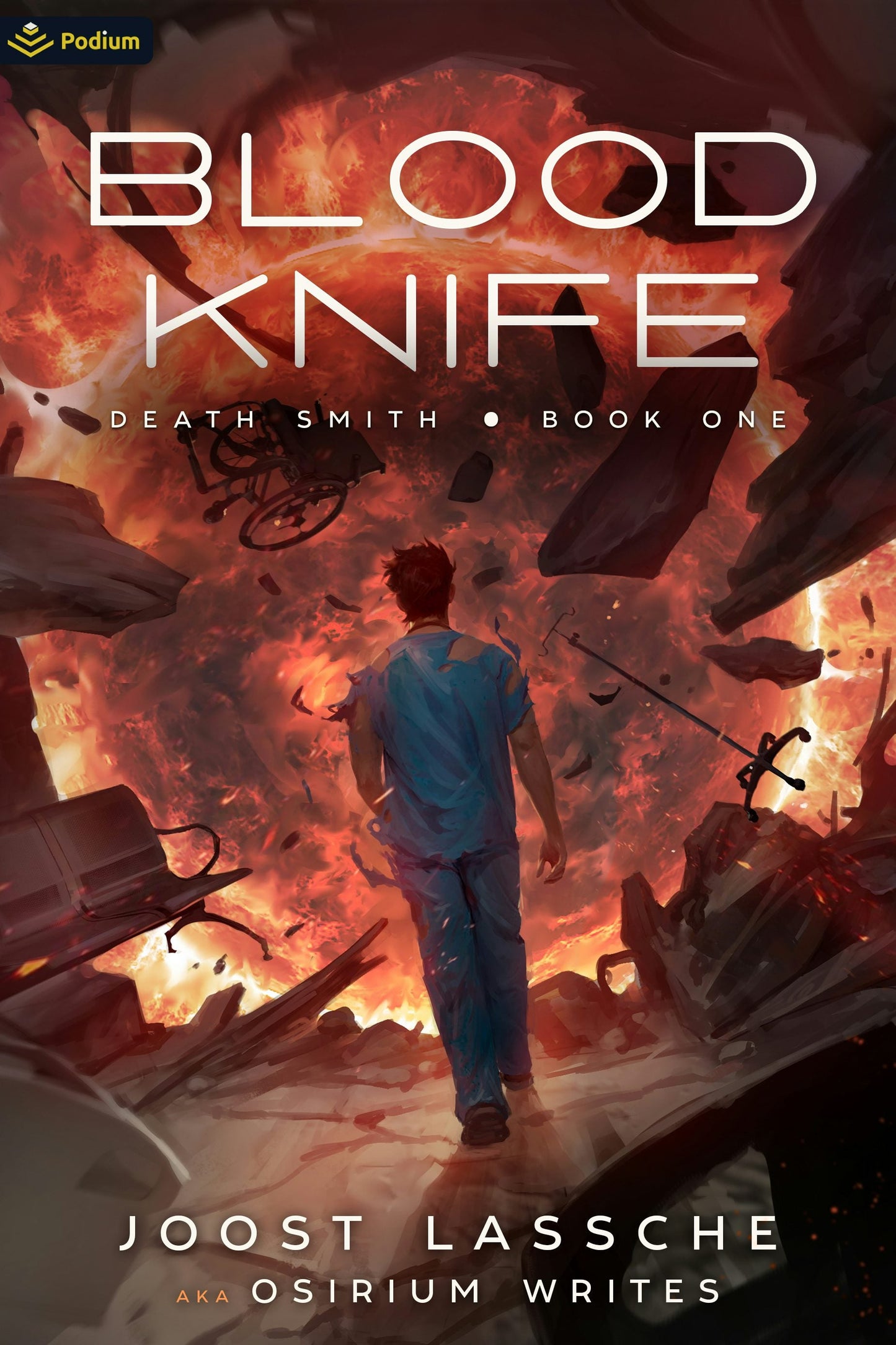 Book cover image for Blood Knife ISBN: 9781039444171