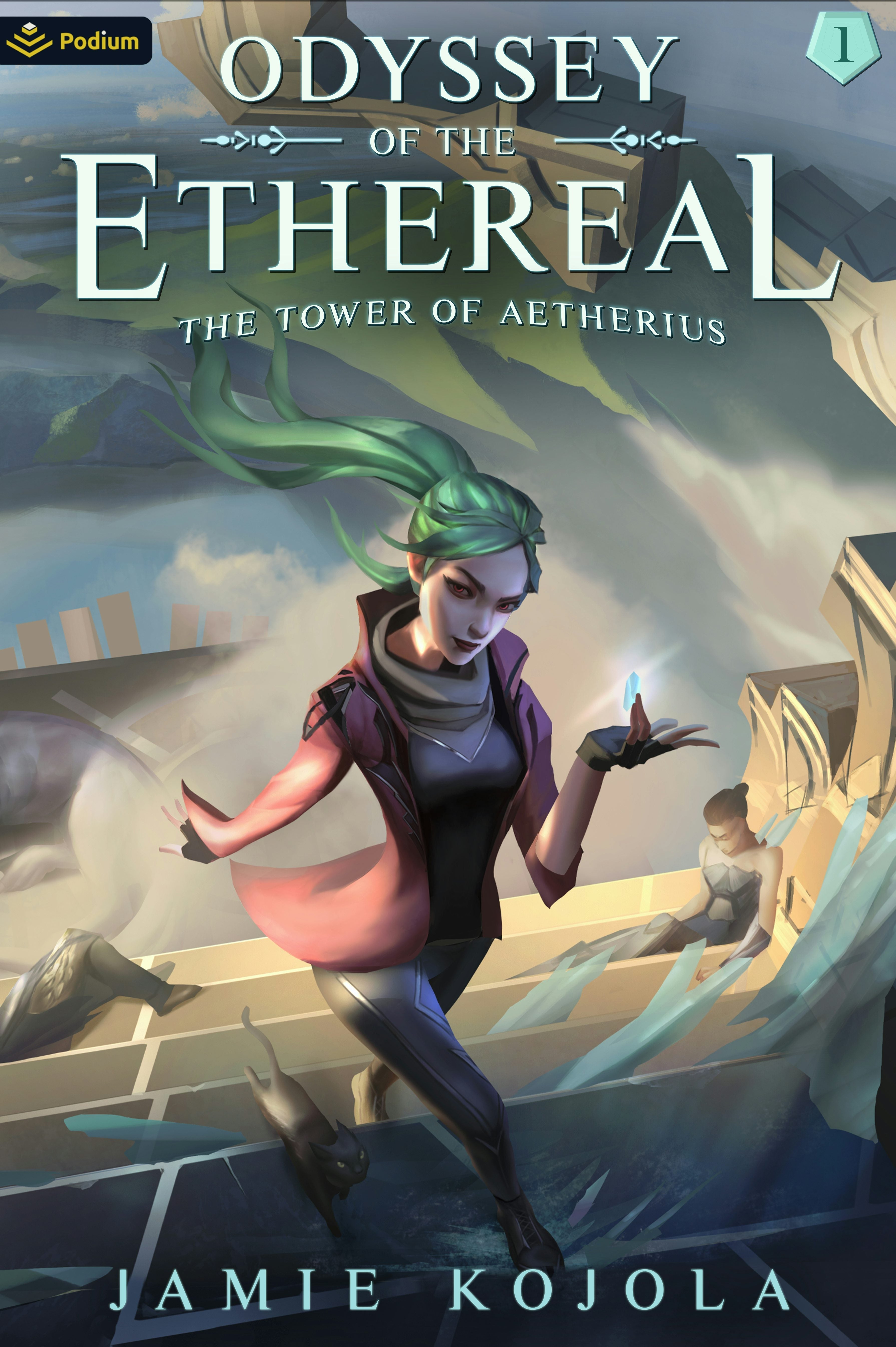 Book cover image for The Tower of Aetherius ISBN: 9781039446953
