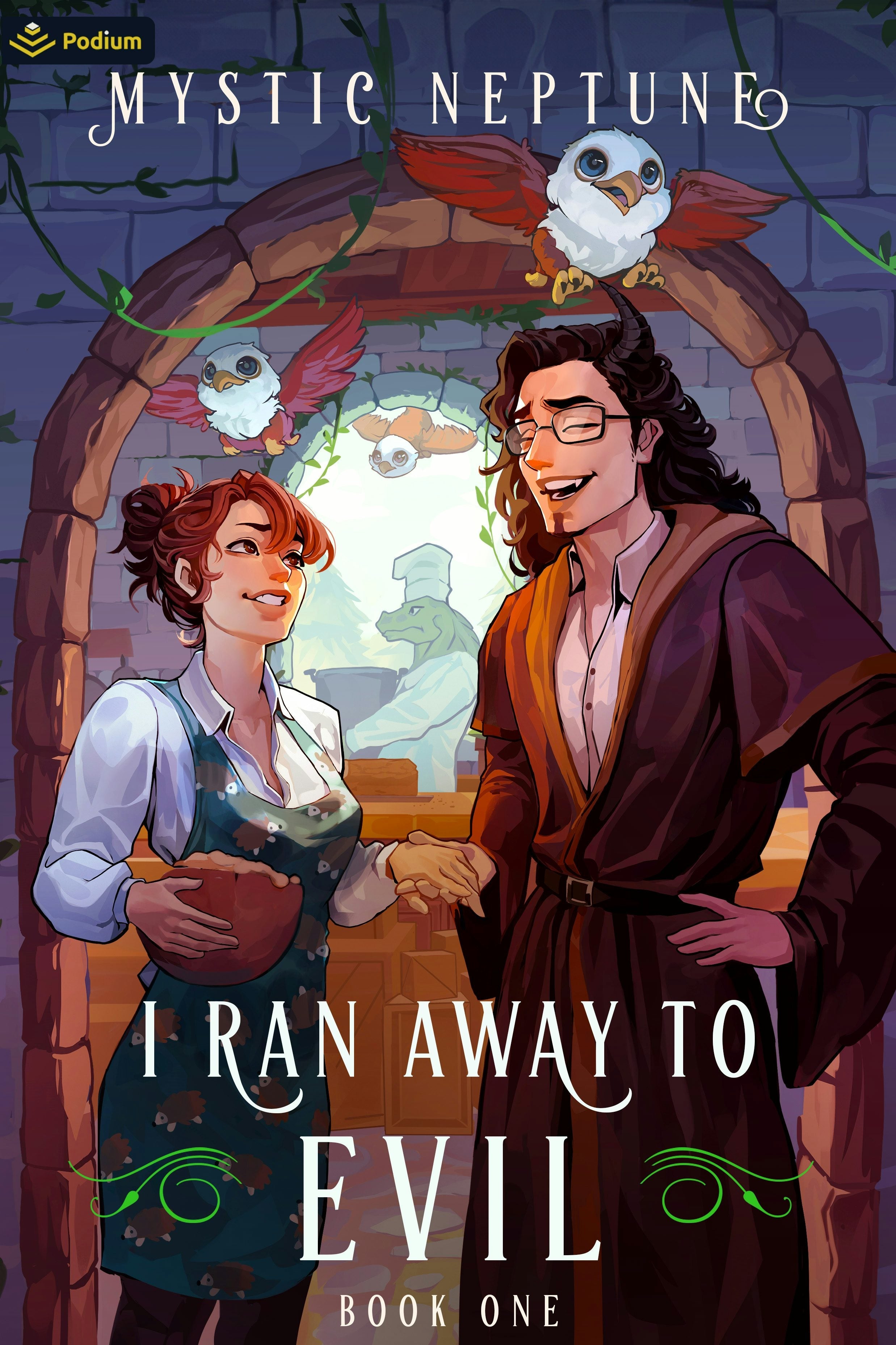 Book cover image for I Ran Away to Evil ISBN: 9781039454224