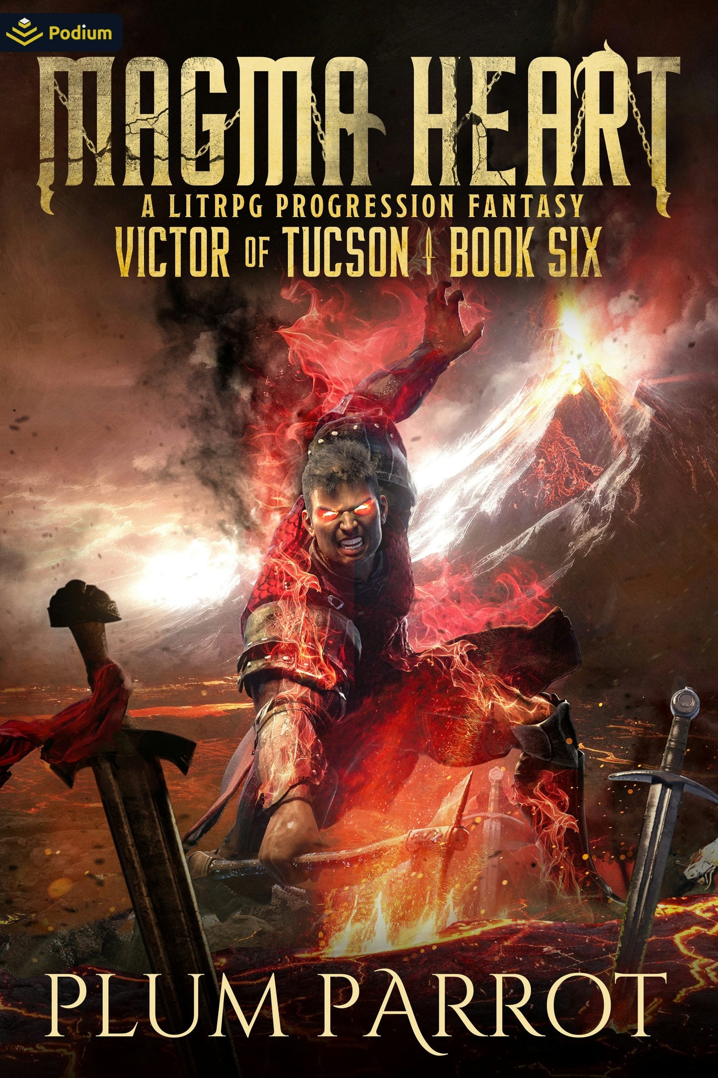 Book cover image for Magma Heart ISBN: 9781039455542