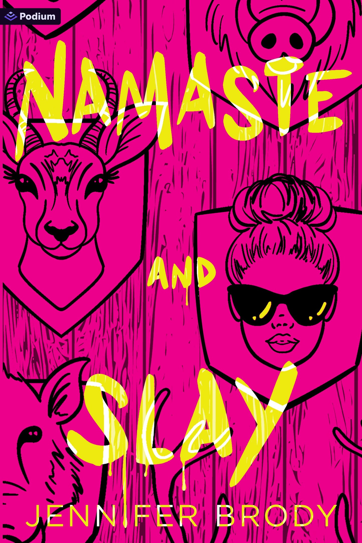 Book cover image for Namaste and Slay ISBN: 9781039497276