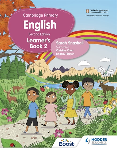 Book cover image for Cambridge Primary English Learner's Book 2 Second Edition ISBN: 9781398300255