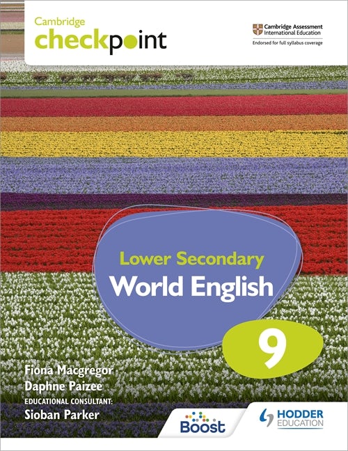 Book cover image for Cambridge Checkpoint Lower Secondary World English Student's Book 9 ISBN: 9781398311435