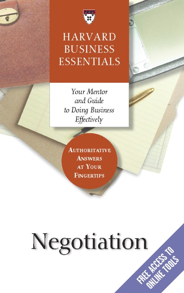 Book cover image for Negotiation ISBN: 9781422131718
