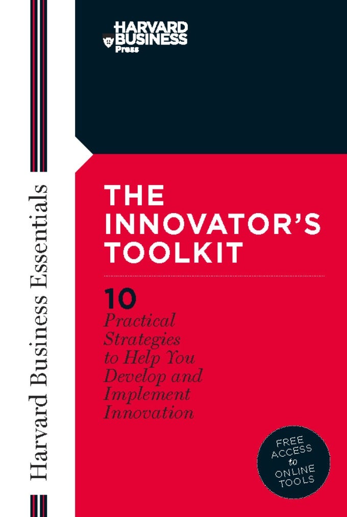 Book cover image for Innovator's Toolkit ISBN: 9781422135136