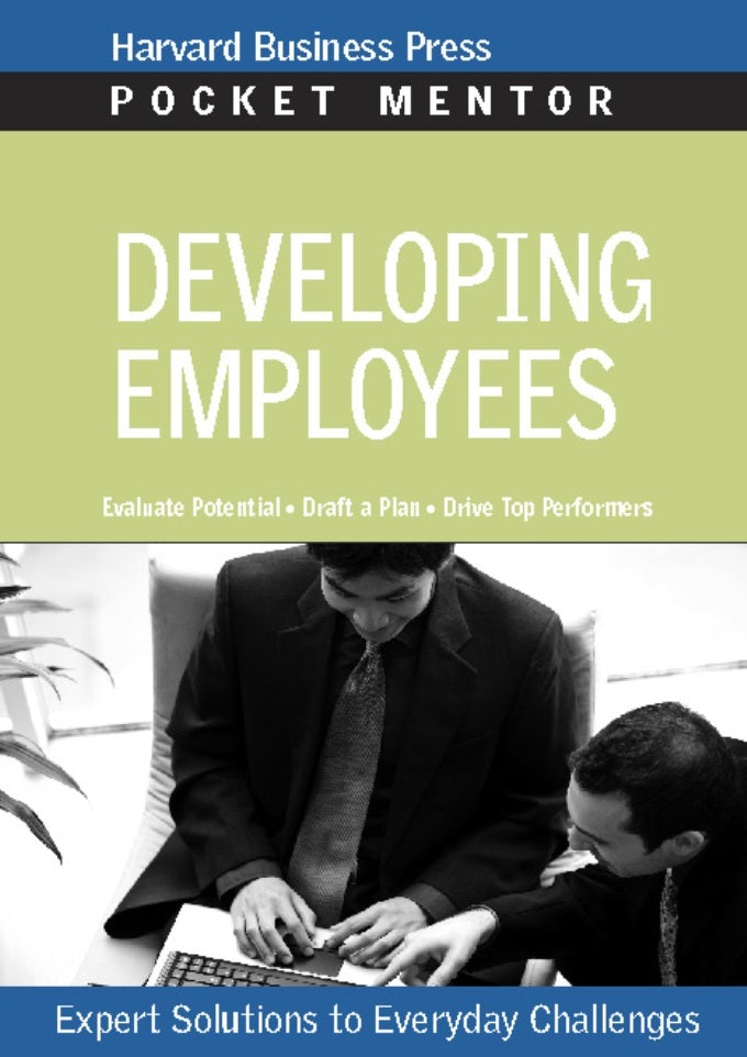 Book cover image for Developing Employees ISBN: 9781422136591