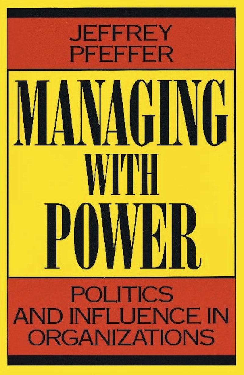 Book cover image for Managing With Power ISBN: 9781422143452