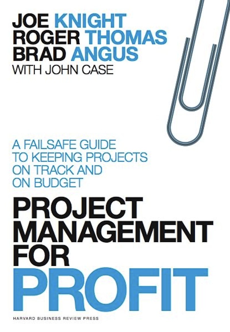 Book cover image for Project Management for Profit ISBN: 9781422144183
