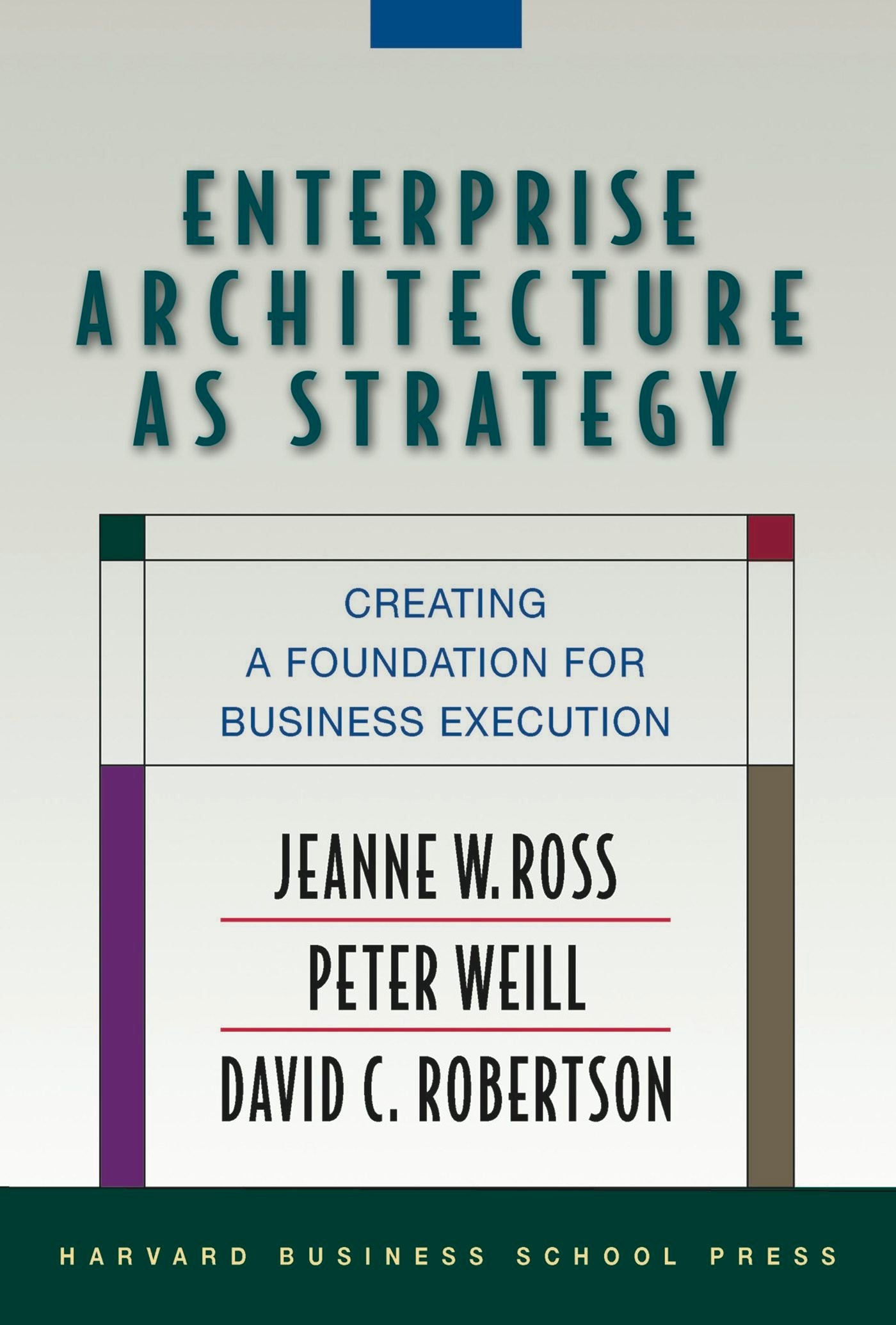 Book cover image for Enterprise Architecture As Strategy ISBN: 9781422148174